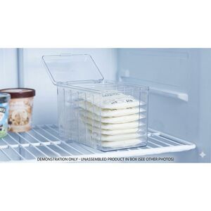 🍼 Ularcs Breast Milk Storage Organizer Freezer Container New